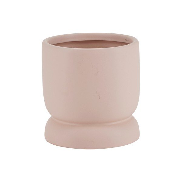 Vaso in ceramica rosa, ø 10,5 cm - Bahne & CO