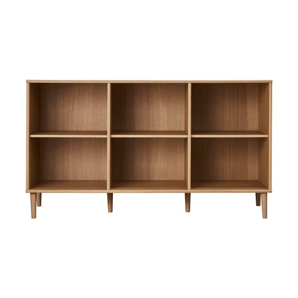 Libreria in rovere naturale scuro 133x75 cm Mistral - Hammel Furniture