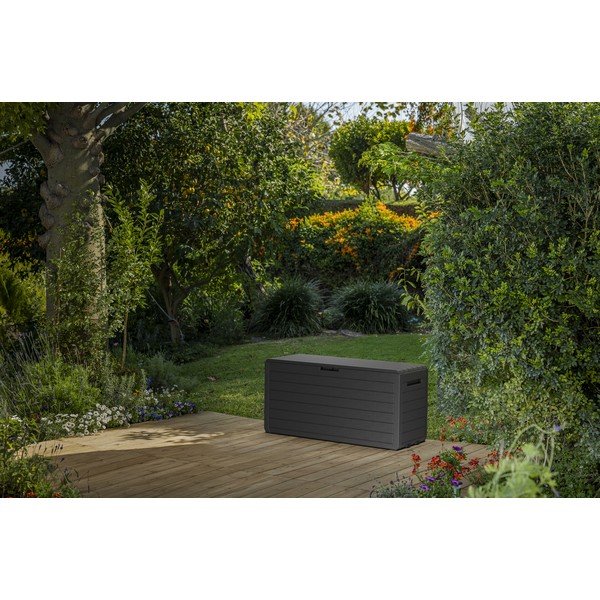 Contenitore da giardino grigio scuro in plastica Atlas – Keter-image-4