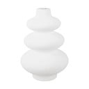 Vaso in ceramica bianca Karlsson Circles, altezza 28,5 cm - PT LIVING