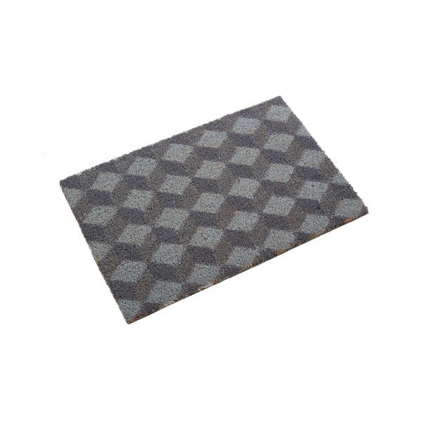Stuoia di cocco 40x60 cm Grey Cube - Premier Housewares-image-3