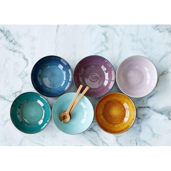 Ciotola in gres blu-grigio ø 30 cm Mensa - Bitz-image-1