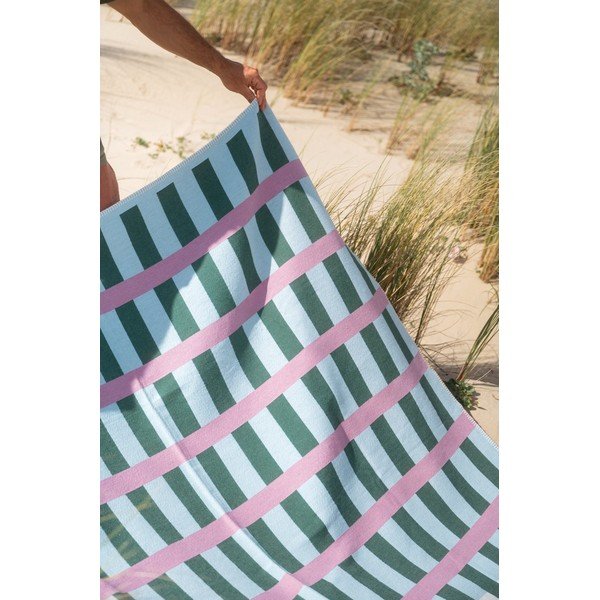 Coperta verde/rosa 160x200 cm Onu – noo.ma-image-2