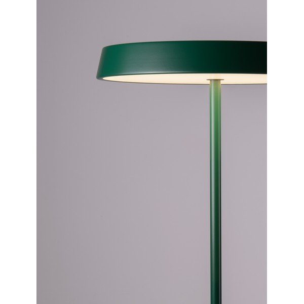 Lampada da terra LED verde in metallo (altezza totale 136 cm) Vetro – Nova Luce-image-3