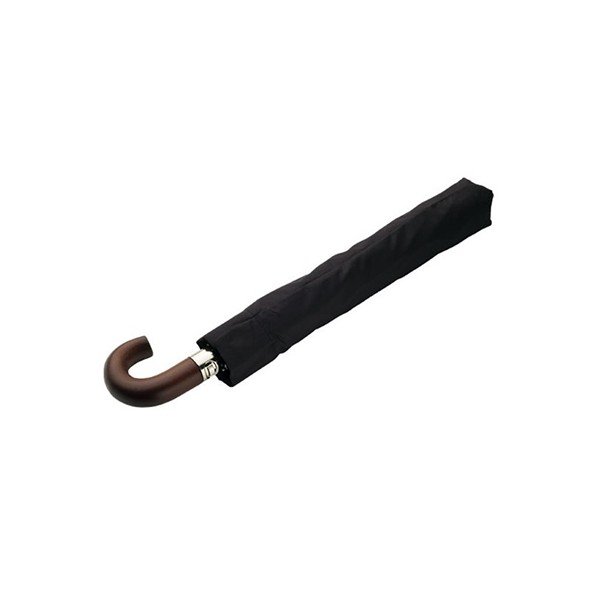 Černý skládací deštník Ambiance Gentleman, ⌀ 100 cm-image-1