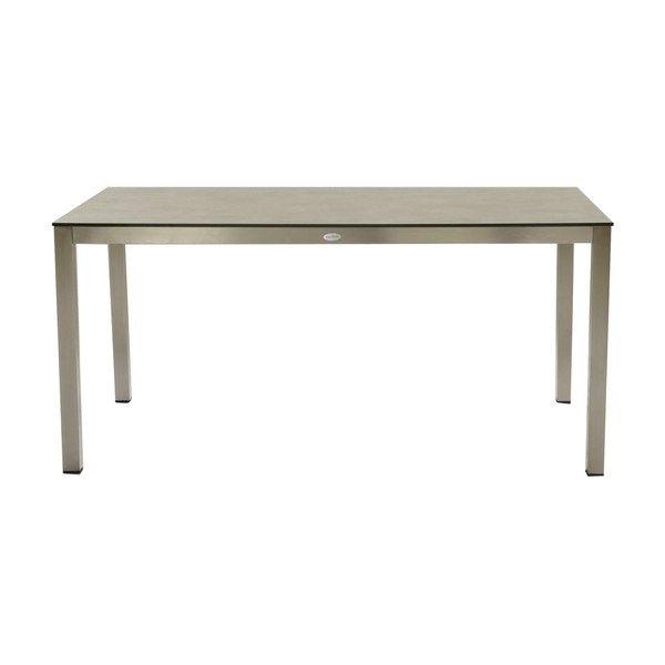 Tavolo da pranzo da giardino in acciaio inox ADDU Sienna - Garden Pleasure