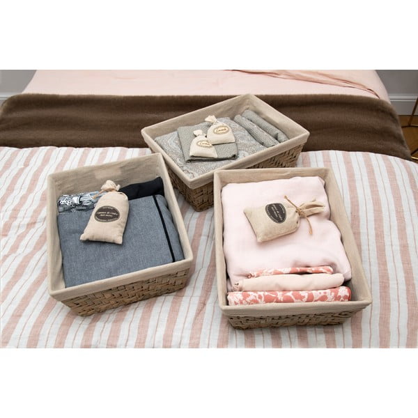 Cestino in giunco, 38,5 x 28,5 cm - Compactor-image-2