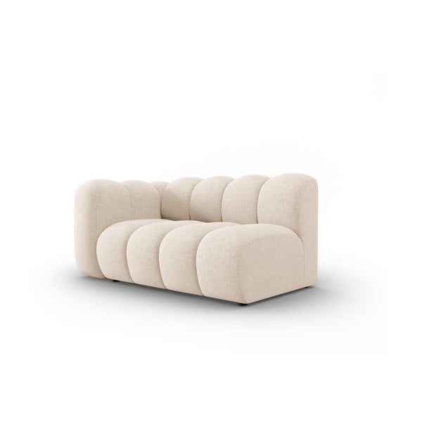 Divano componibile color crema (con penisola a sinistra) Lupine – Micadoni Home-image-2