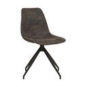 Sedie da pranzo grigie in un set di 2 Monaco - House Nordic