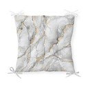 Cuscino per sedia Marble Gray Gold, 40 x 40 cm - Minimalist Cushion Covers
