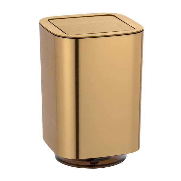 Cestino da bagno in oro Auron - Wenko-image-1