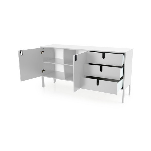Cassettiera bianca , larghezza 171 cm Uno - Tenzo-image-3