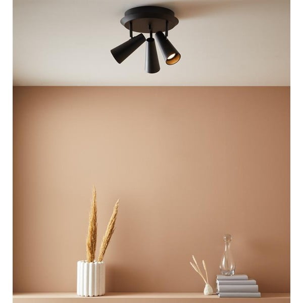 Plafoniera nera , ø 36 cm Crest - Markslöjd-image-1