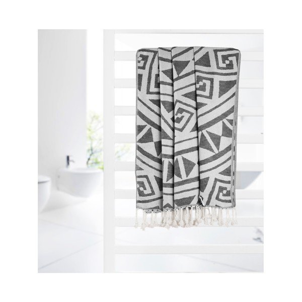 Černá hammam osuška Kate Louise Mirabelle, 165 x 100 cm-image-4