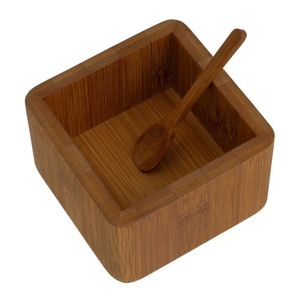 Saliera Bamboo Walnut – Casa Selección-image-1