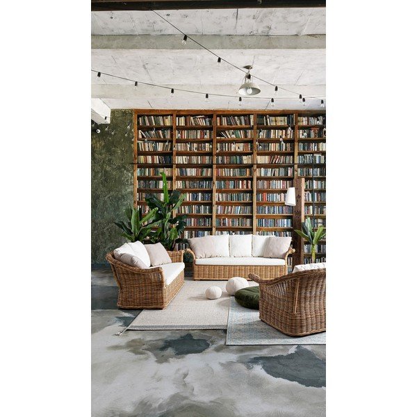 Tappeto azzurro in ciniglia 155x230 cm Rexa – Bizzotto-image-1