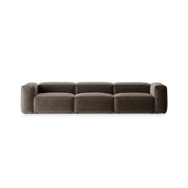 Divano marrone 364 cm Bergamo – Cosmopolitan Design