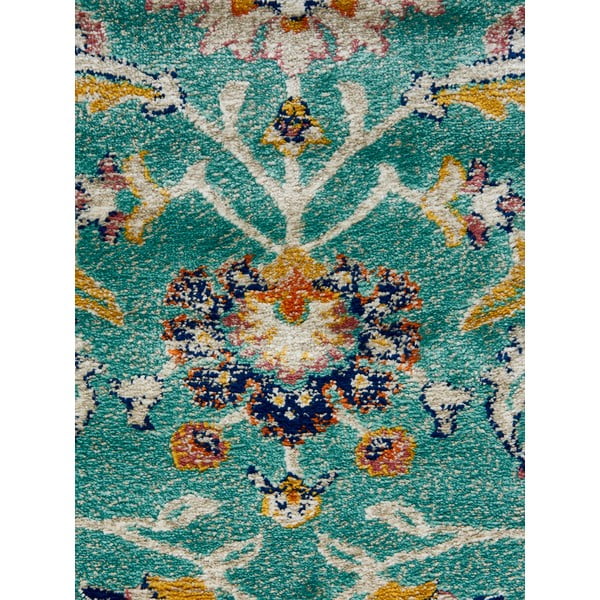 Tappeto blu turchese , 180 x 270 cm Moss - Webtappeti-image-3