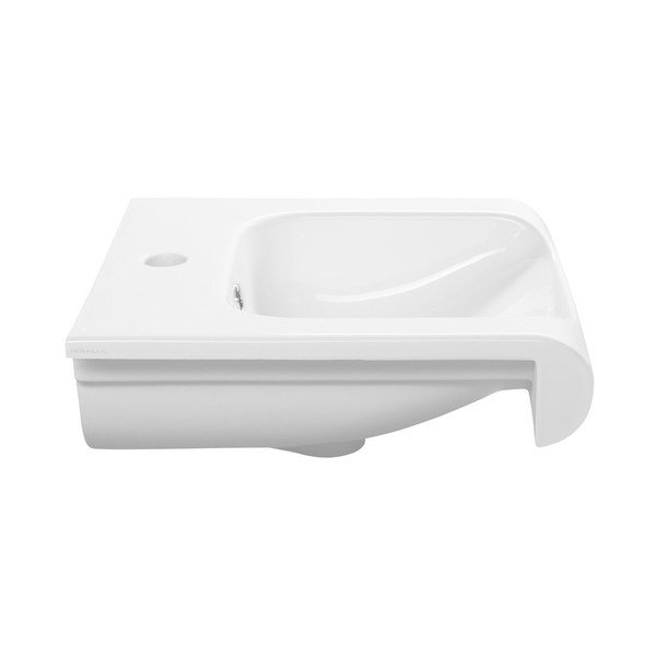 Lavabo bianco in ceramica 40x40 cm Inka – Sapho-image-2