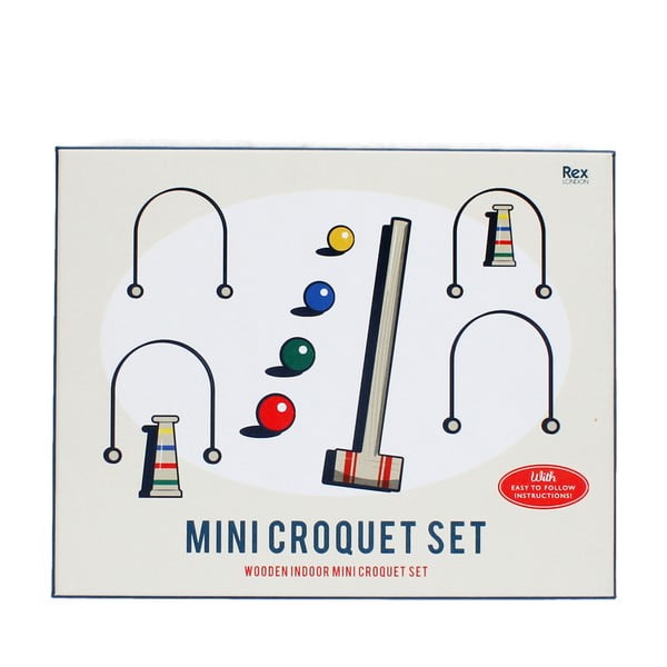 Croquet da tavolo Mini Croquet Set - Rex London-image-2