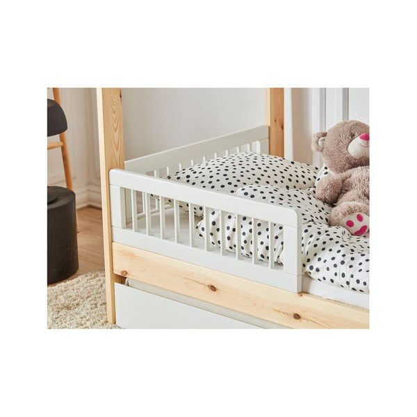 Set di 2 barriere per lettino bianche, 200 x 90 cm Basic - Pinio-image-2