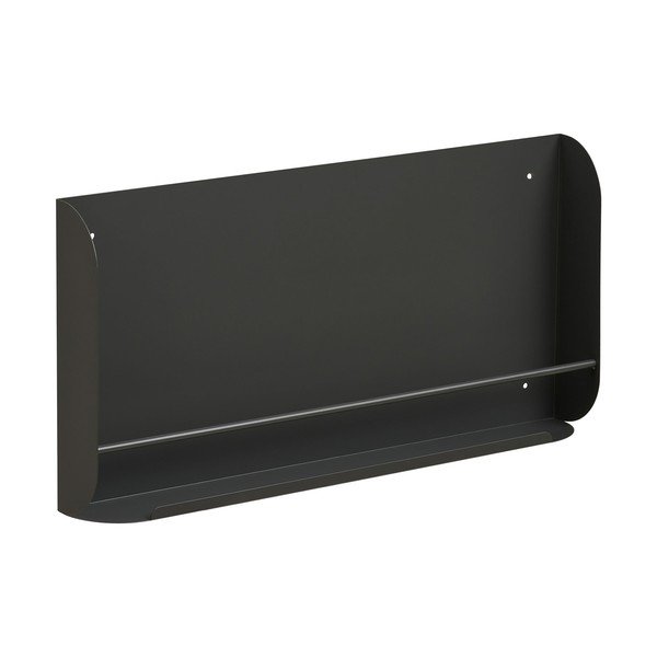 Mensola grigio scuro in metallo 60 cm Volterra – House Nordic-image-2