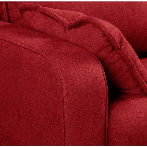 Divano angolare rosso (angolo destro) Beata - Ropez-image-1