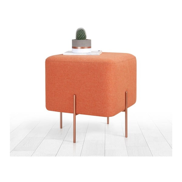 Sgabello arancione Copper - Artie