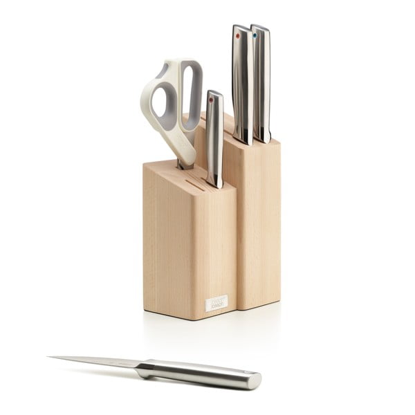Set di coltelli con lama in acciaio inox e supporto 5 pz Elevate Fusion – Joseph Joseph