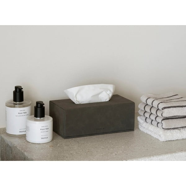 Portafazzoletti in finta pelle Sahla – Blomus-image-2