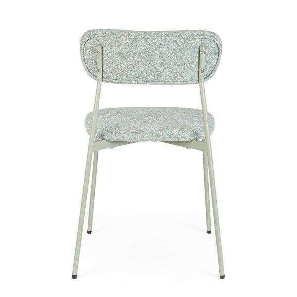 Sedia da pranzo color menta in imbottito Inka – Yes Everyday-image-4