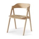 Sedia da pranzo in legno di faggio con seduta in rattan Findahl di Hammel Mette - Hammel Furniture