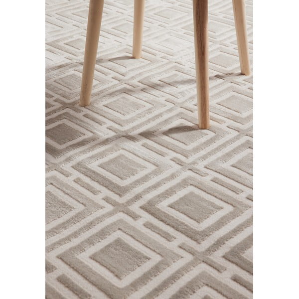 Tappeto color crema 120x170 cm Perles Howlite – Elle Decoration-image-4