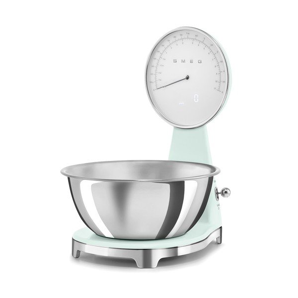 Bilancia da cucina digitale verde chiaro in plastica – SMEG-image-4