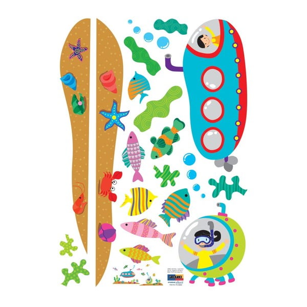 Adesivo murale Submarine Childs - Ambiance-image-2