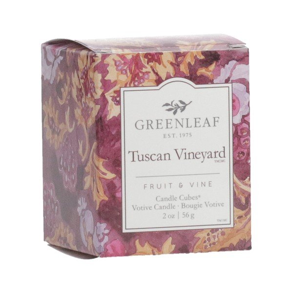 Candela votiva Vigneto Toscano - Greenleaf
