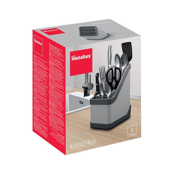 Portaposate nero Keep-Tex - Metaltex-image-3