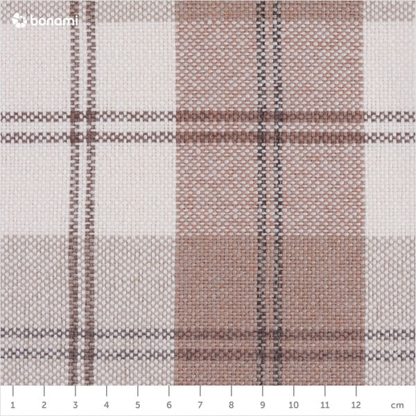 Poltrona vintage a quadri beige Lorris - Max Winzer-image-1