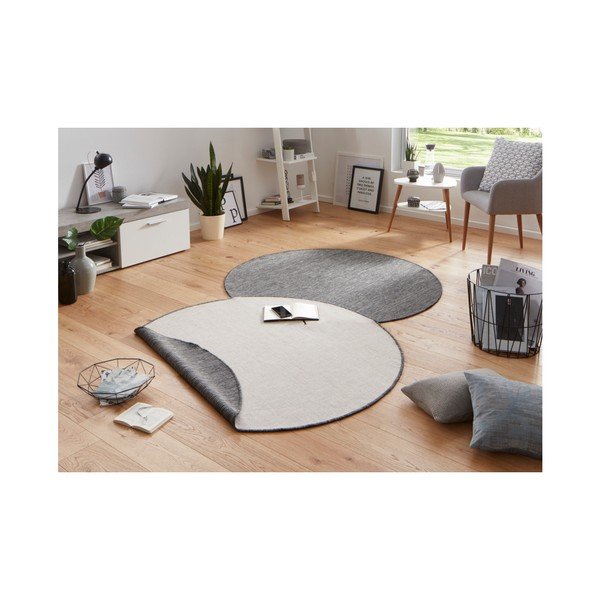 Tappeto grigio per esterni , ø 140 cm Miami - NORTHRUGS-image-2