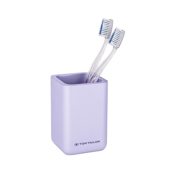 Portaspazzolino in poliresina viola Tom Tailor T-Rounded – Wenko-image-4