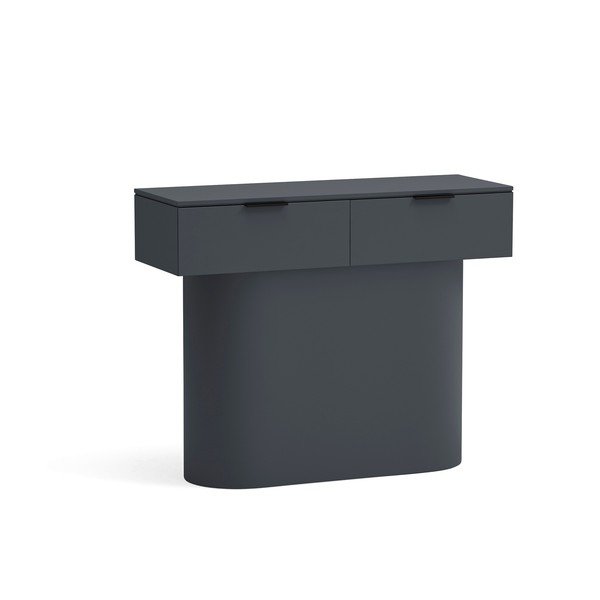 Tavolo consolle color antracite 36x100 cm Totem – Teulat