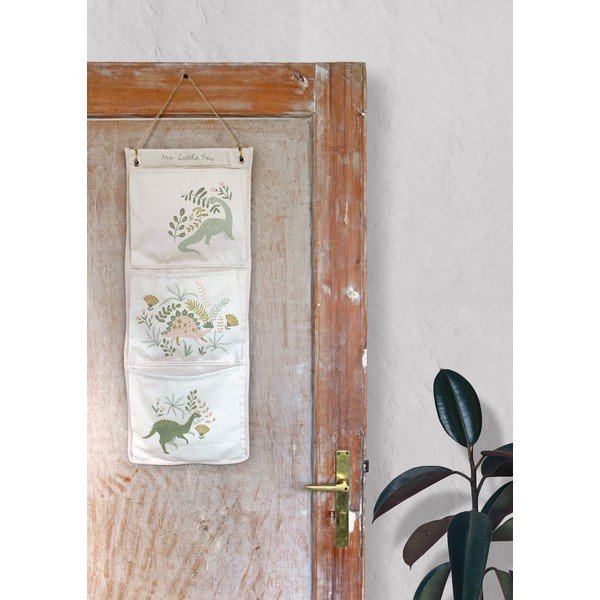 Organizer da appendere in cotone Fox Friendly Dinosaur - Butter Kings-image-1