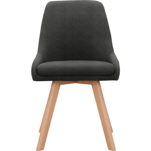 Sedia da pranzo grigio scuro Rudi - Støraa-image-2