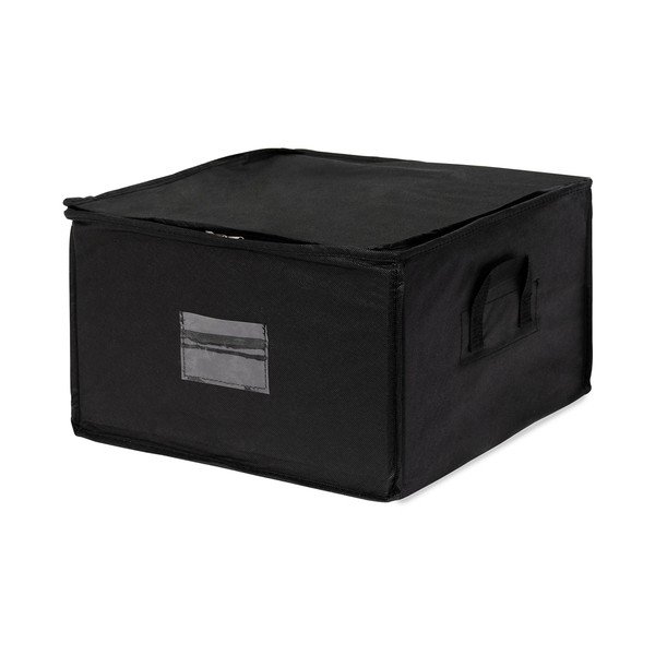 Contenitore nero con chiusura a cerniera Compress Pack, 125 l - Compactor