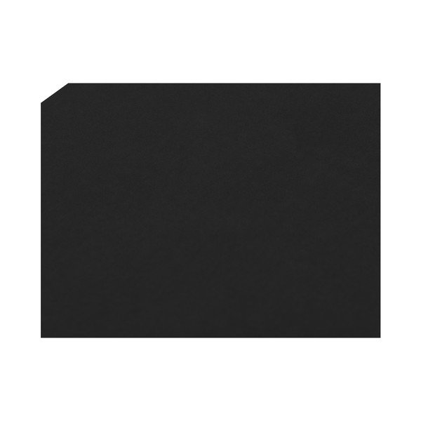 Pouf nero Ancona, 180 x 47 cm - Mazzini Sofas-image-2