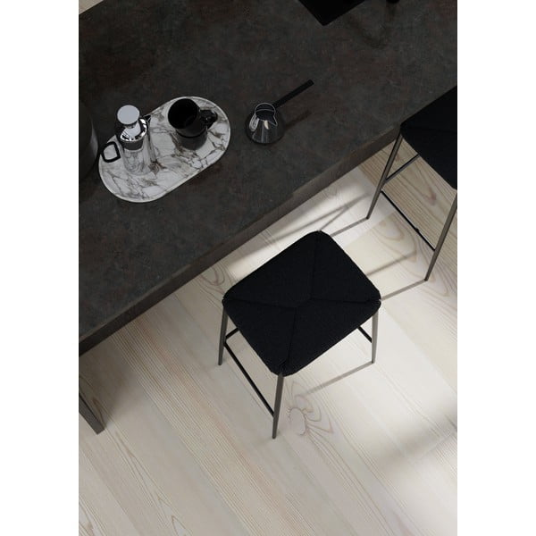 Sedia da bar nera (altezza della seduta 68 cm) Stiletto – DAN-FORM Denmark-image-2