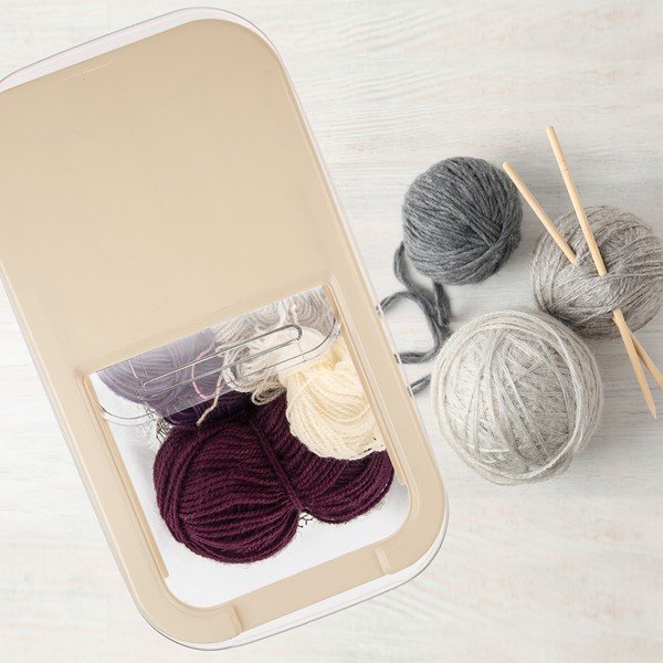 Scatola di plastica con coperchio 35x20x23 cm Slop - Orion-image-2