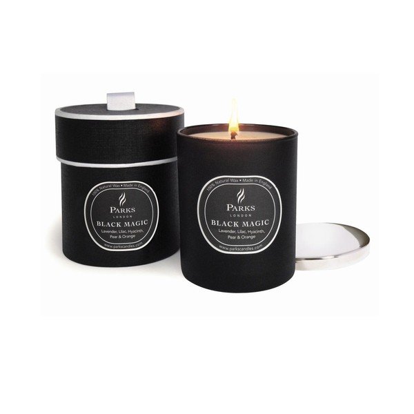 Candela magica al profumo di lavanda e lillà, 45 ore di combustione - Parks Candles London