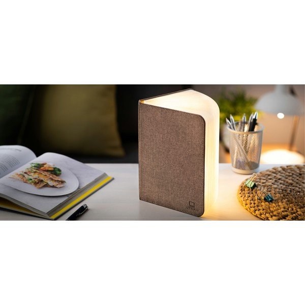 Lampada da tavolo con paralume in tessuto (altezza totale 2,5 cm) – Gingko-image-3