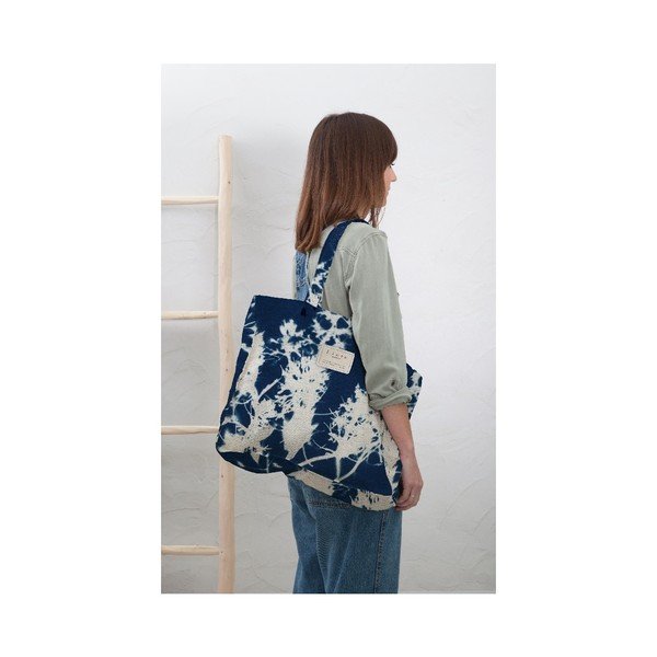 Borsa in tessuto Tie-Dye, larghezza 42 cm Tie-Dya - Really Nice Things-image-1